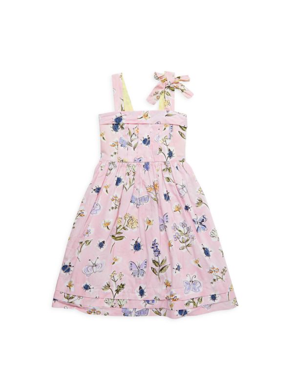 Il Gufo Little Girl's & Girl's Floral Dress